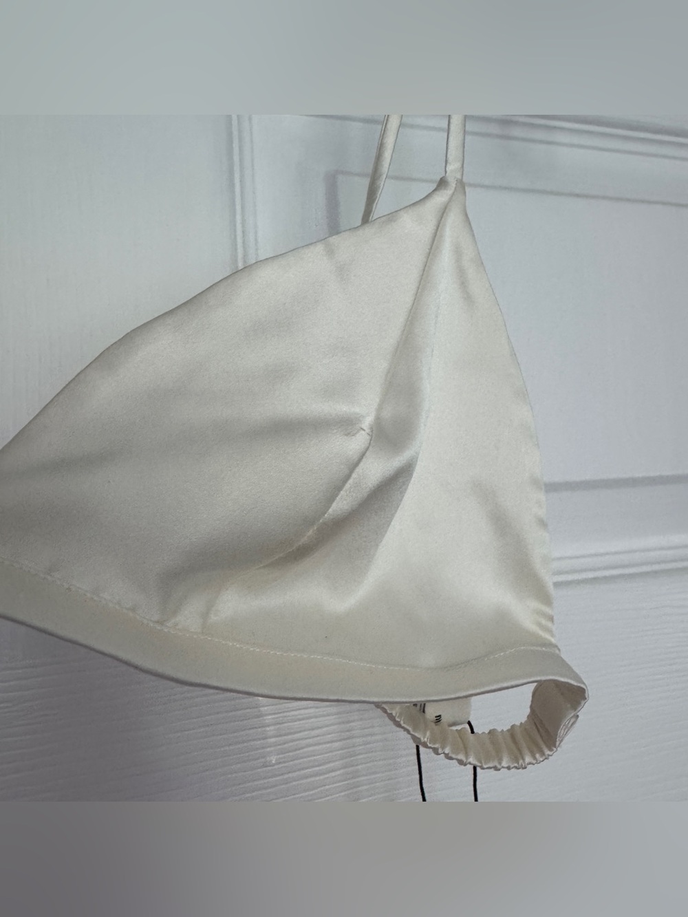 FLEUR DU MAL | NWT Luxe Triangle Bra MEDIUM - ivory - Picture 2 of 7